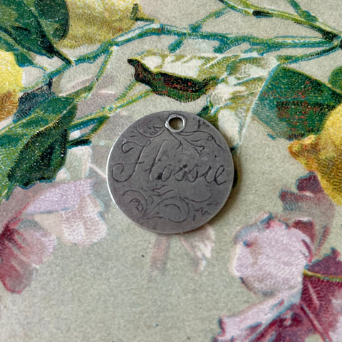 Victorian Flossie Love Token Charm