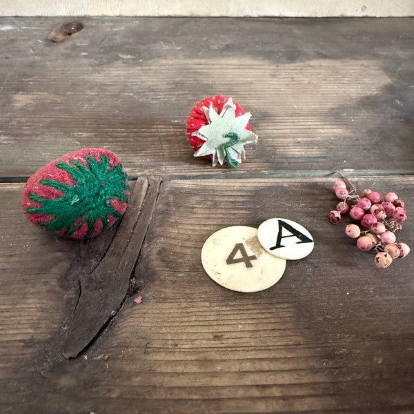 Antique Strawberry Pin Cushion