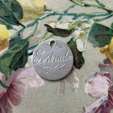 Victorian Gertrude Love Token Charm