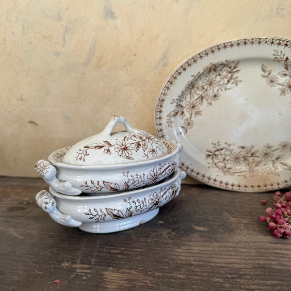 Antique Floral Childs Tea Set