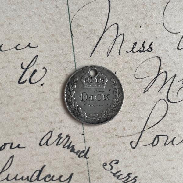 Victorian Dick Love Token Charm