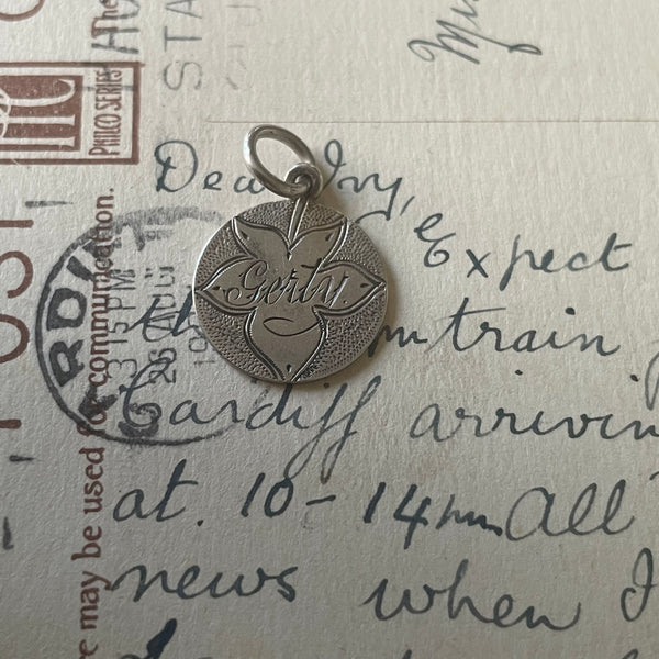 Victorian Gerty Love Token Charm
