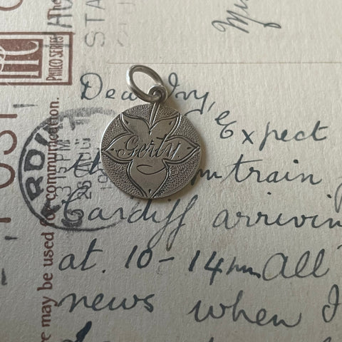 Victorian Gerty Love Token Charm
