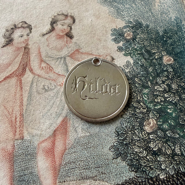 Victorian Hilda Love Token Charm
