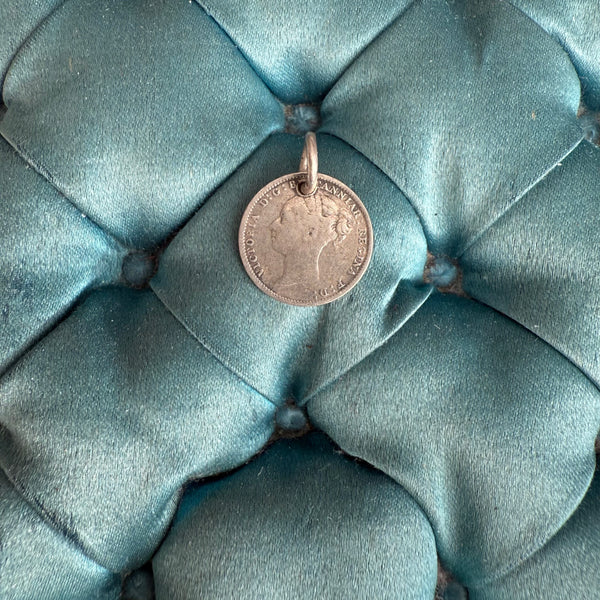 Victorian H.B (Alice)  Love Token Charm