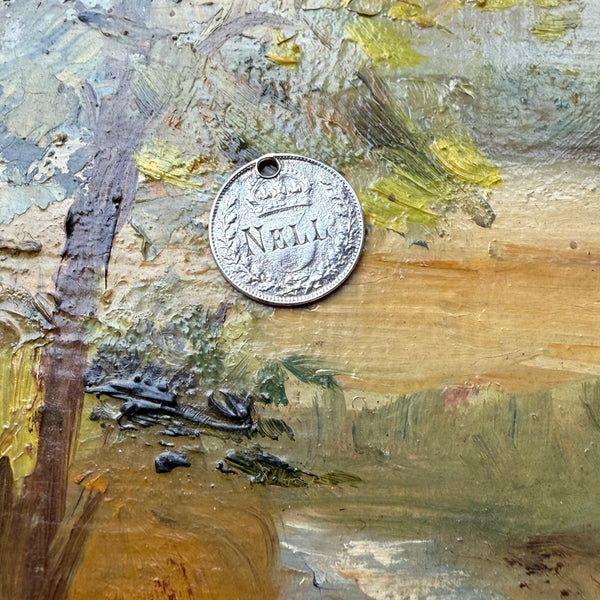 Victorian Nell Love Token Charm