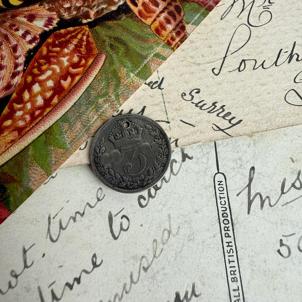 Victorian 1899 Love Token Charm