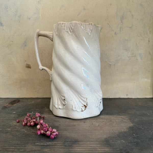 Pretty Vintage White Jug