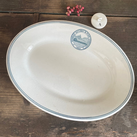 Antique Railway Plate