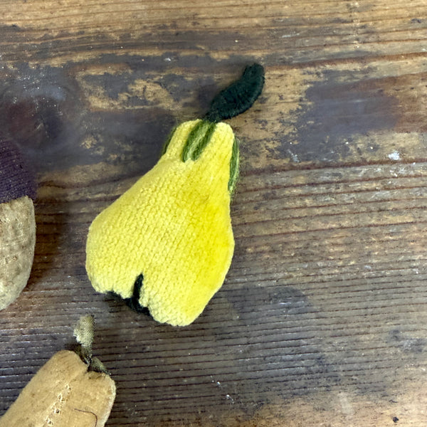 Antique Fruit & Vegetables Pin Cushions