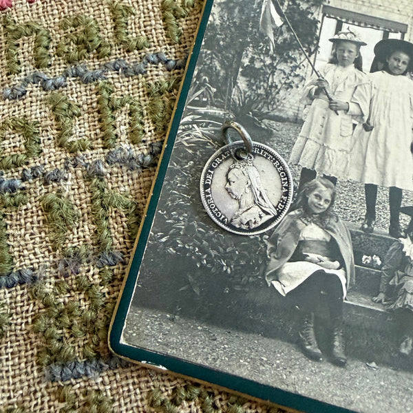 Victorian Cis Love Token Charm