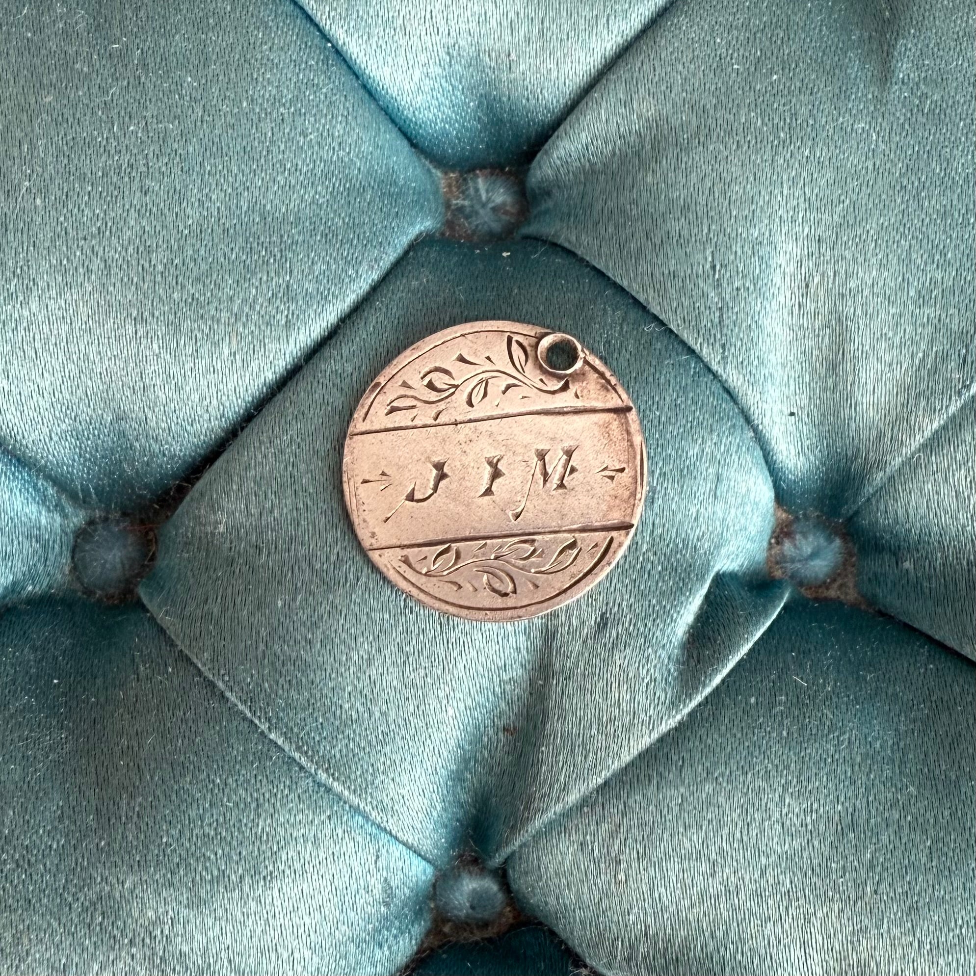 Victorian Jim Love Token Charm