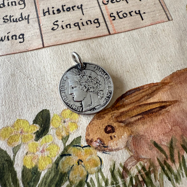 Victorian Flo Love Token Charm