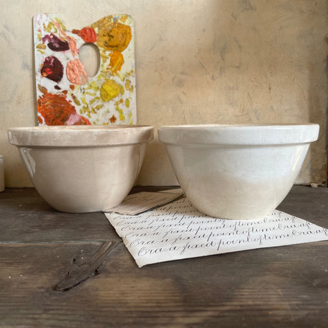 Victorian Ceramic Stained Bowl