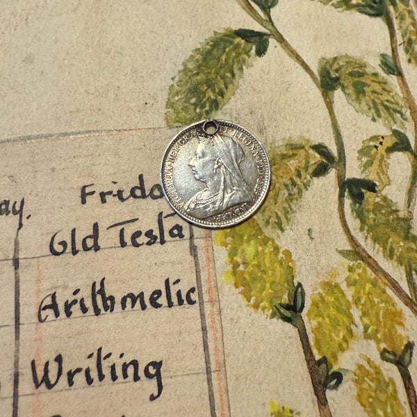 Victorian TG Boat Love Token Charm