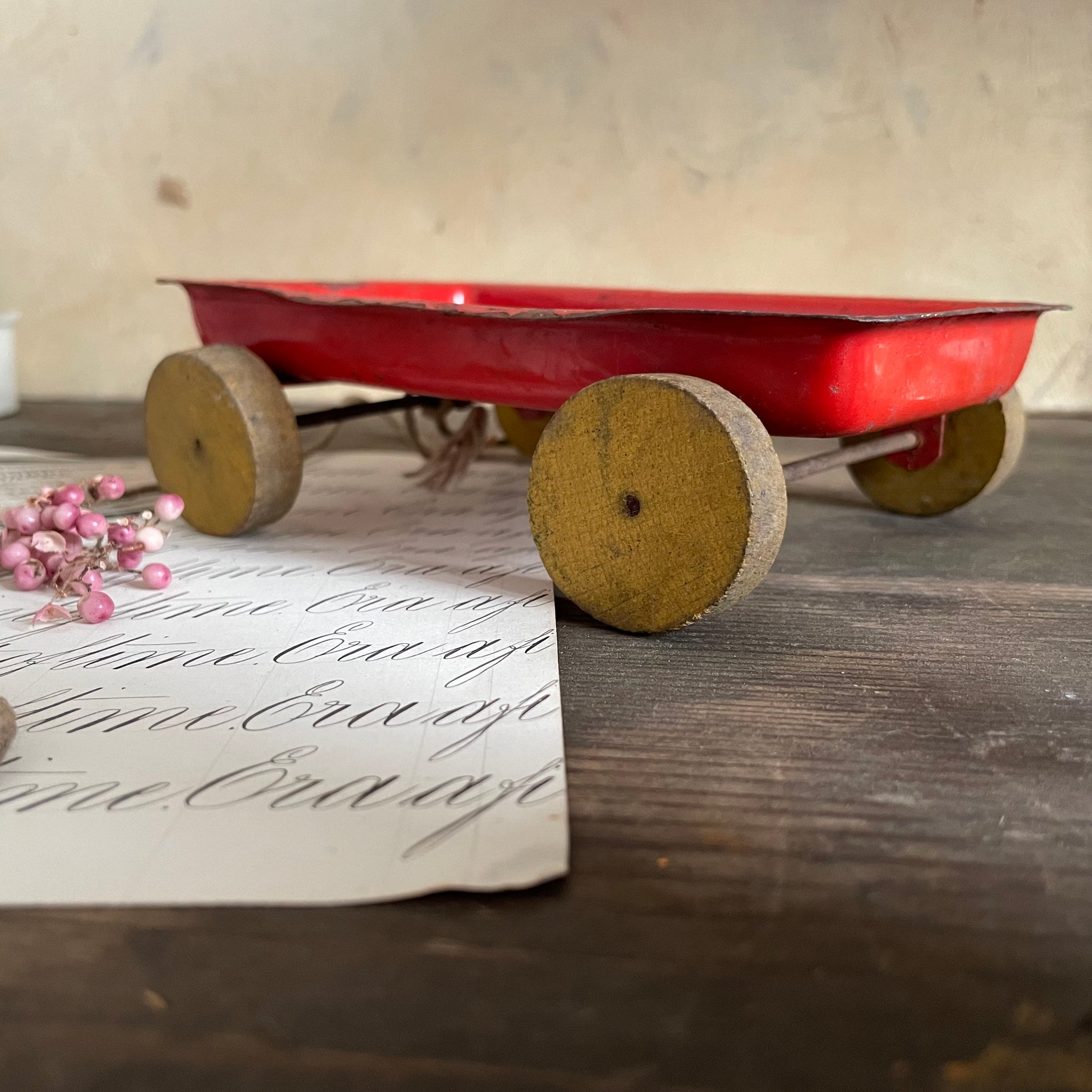Vintage Metal Trailer