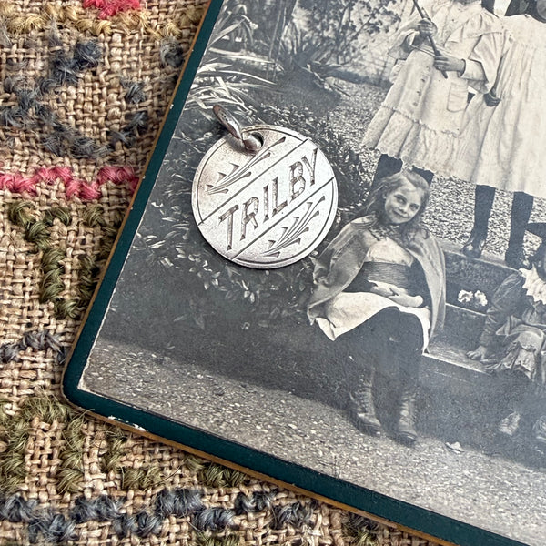 Victorian Trilby Love Token Charm