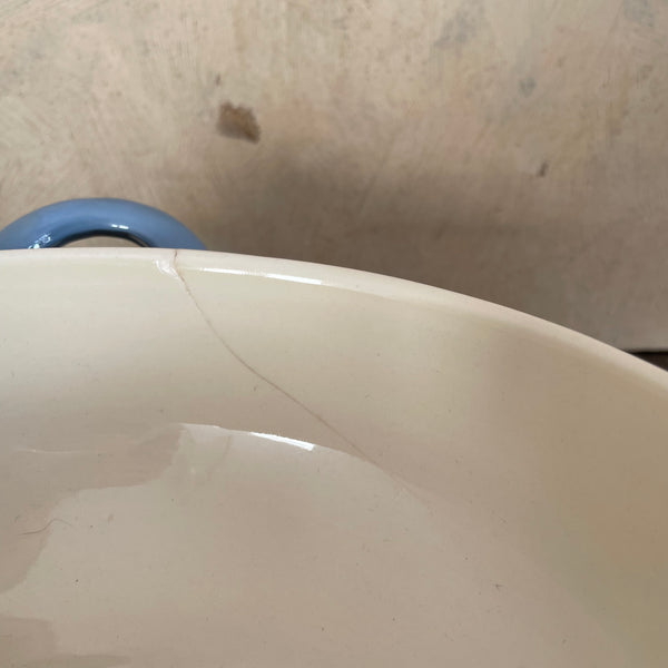 Vintage Blue Edge Tureen