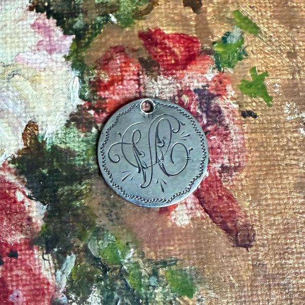 Victorian VC Love Token Charm