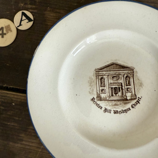 Antique Victorian Chapel Plate