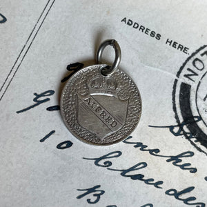 Victorian Alfred Love Token Charm