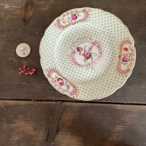 Pretty Antique Floral Plate