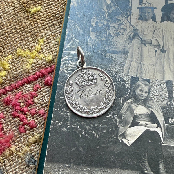 Victorian Elsie Love Token Charm