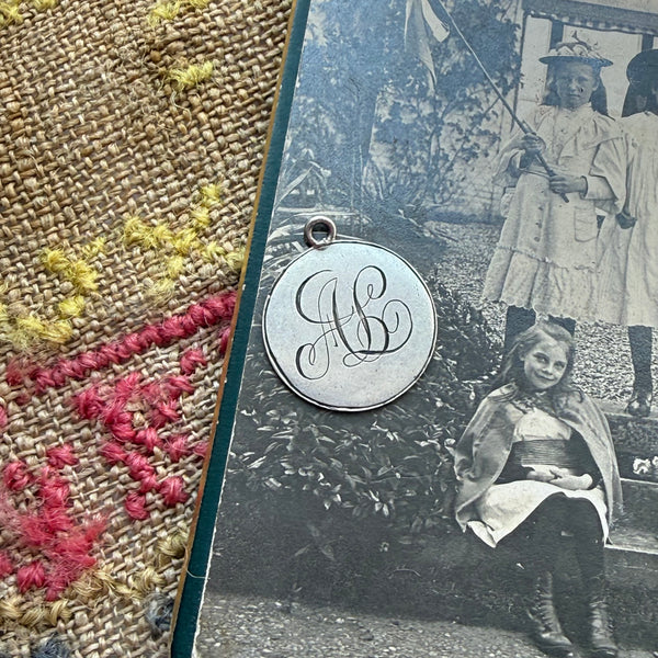 Victorian AL Love Token Charm
