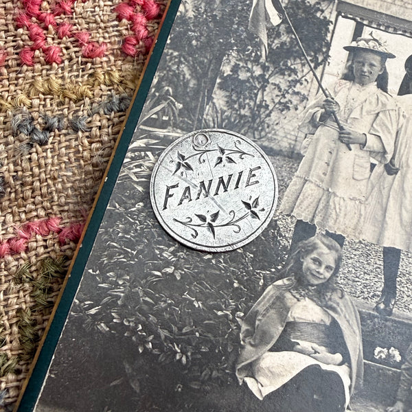 Victorian Fannie Love Token Charm