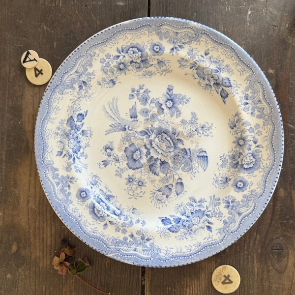 Antique Floral Plate