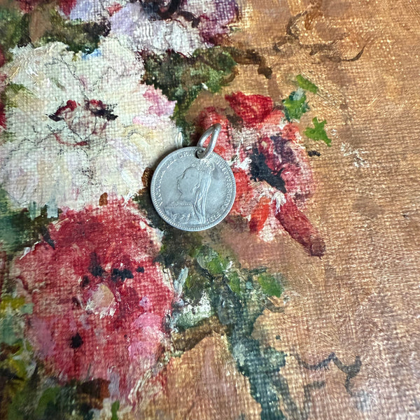 Victorian Will Love Token Charm