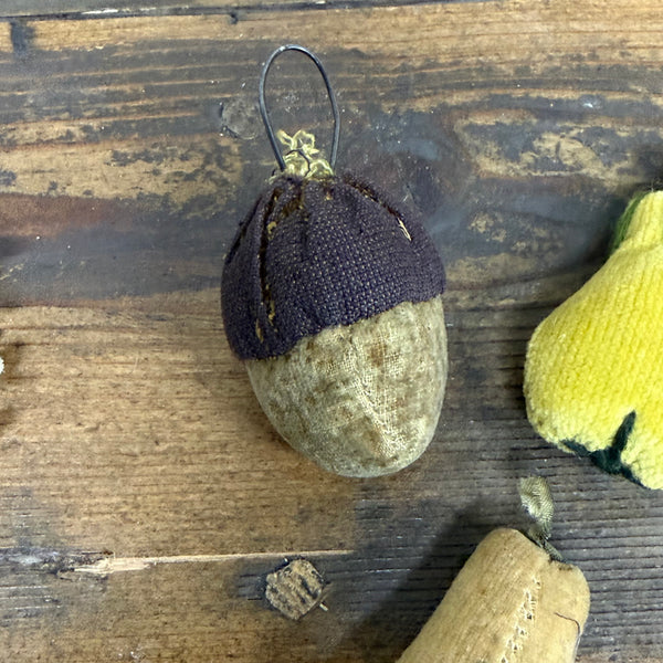 Antique Fruit & Vegetables Pin Cushions