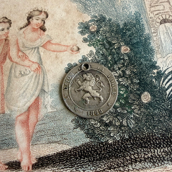 Victorian Albert Love Token Charm