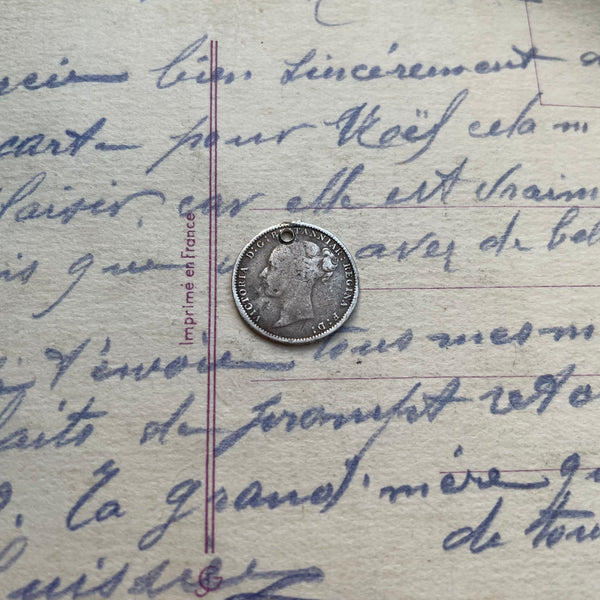 Victorian MJ Love Token Charm