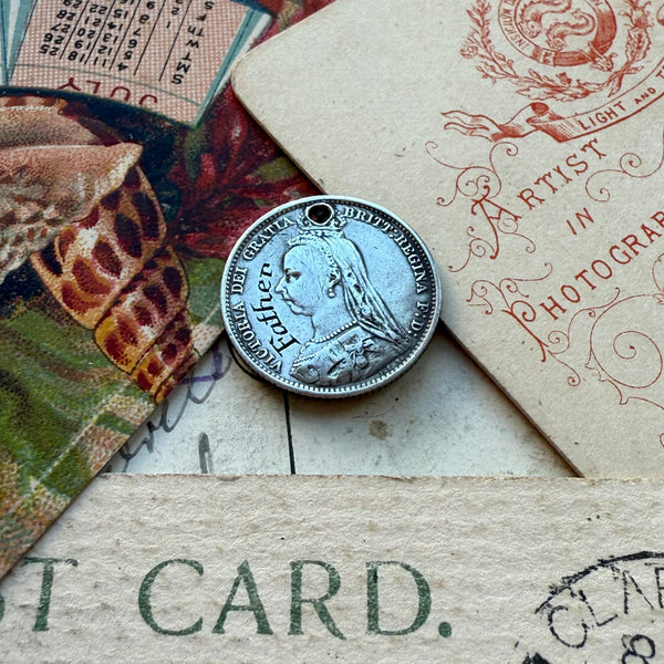 Victorian Father Love Token Charm