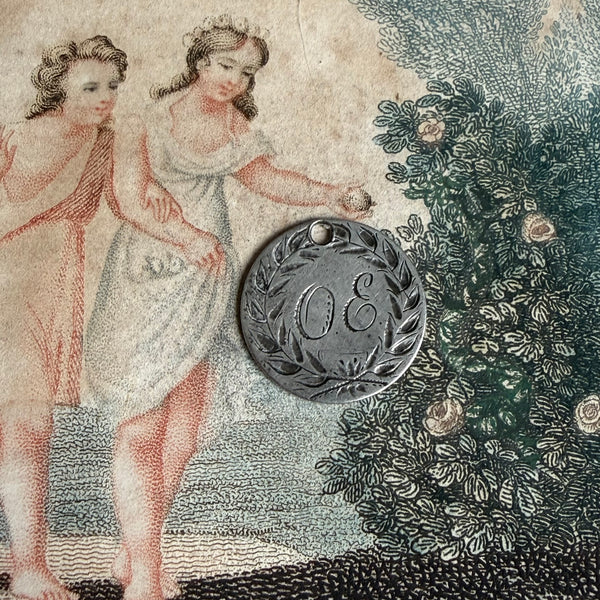 Victorian OE Love Token Charm
