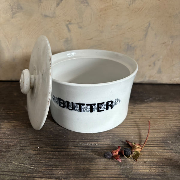 Antique Victorian Butter Dish
