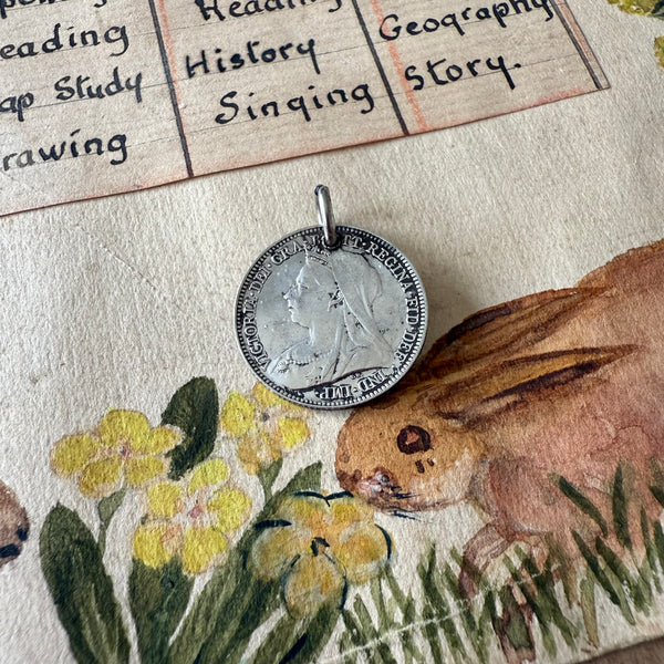 Victorian Bert Love Token Charm