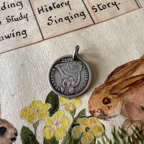 Victorian Horse GBF Love Token Charm