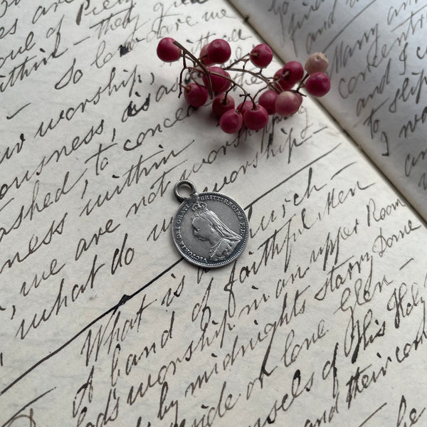 Victorian Herbert Love Token Charm