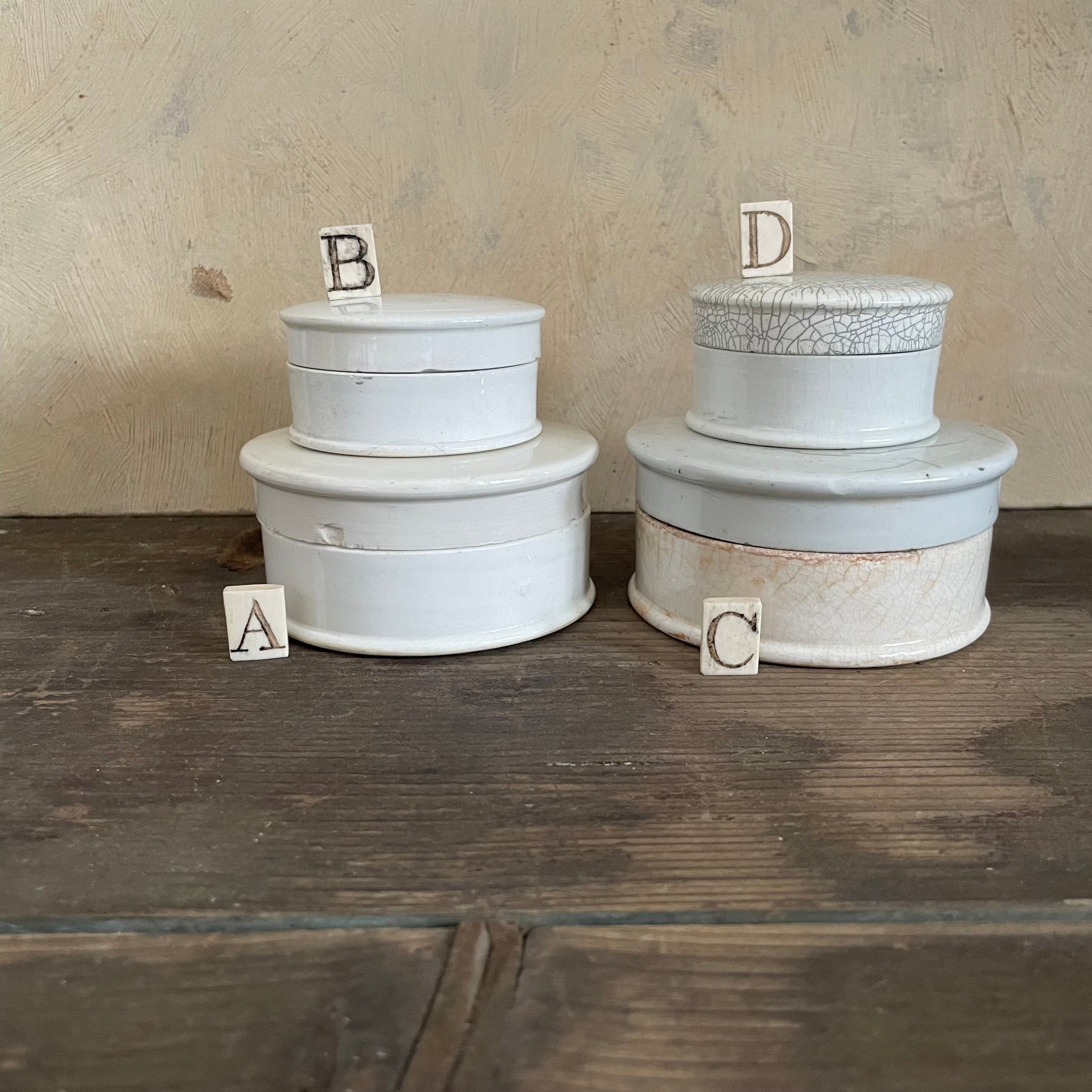Plain Victorian Chemist Pots