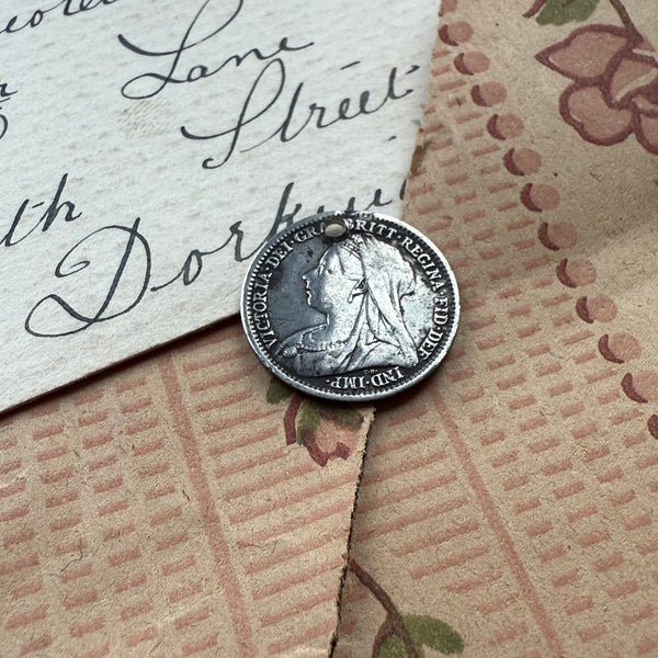 Victorian Ma Love Token Charm