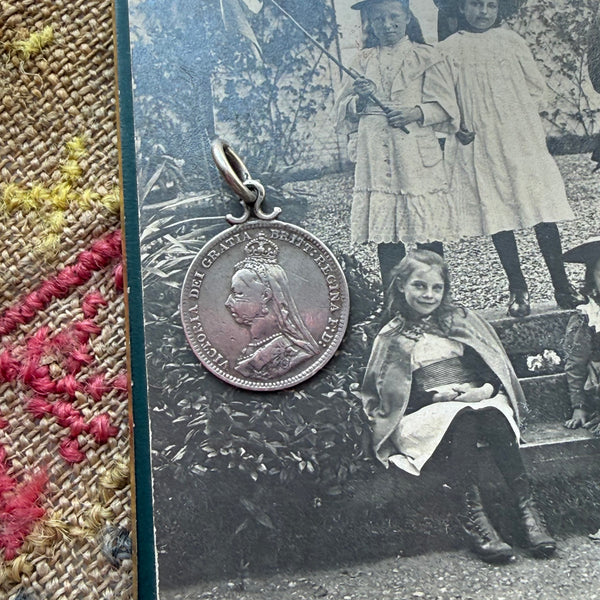 Victorian Will Love Token Charm