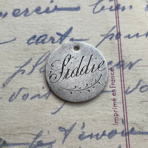 Victorian Siddie Love Token Charm
