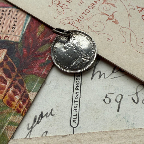 Victorian Madge Love Token Charm