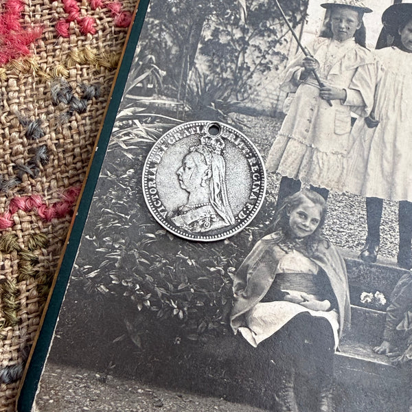 Victorian Lilian Love Token Charm