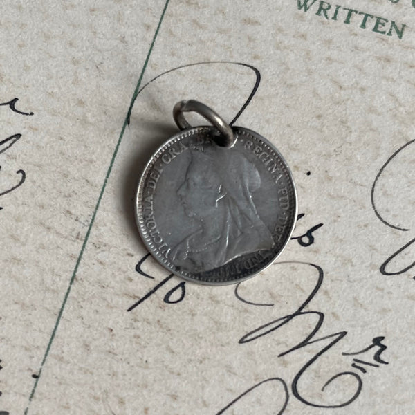 Victorian Edith Love Token Charm