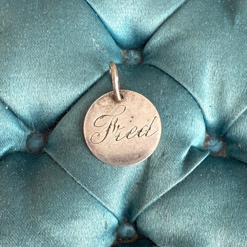 Victorian Fred Love Token Charm