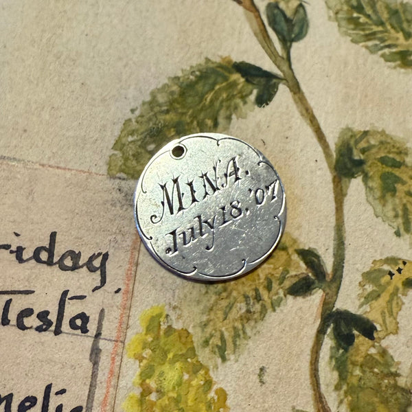 Victorian Mina Love Token Charm