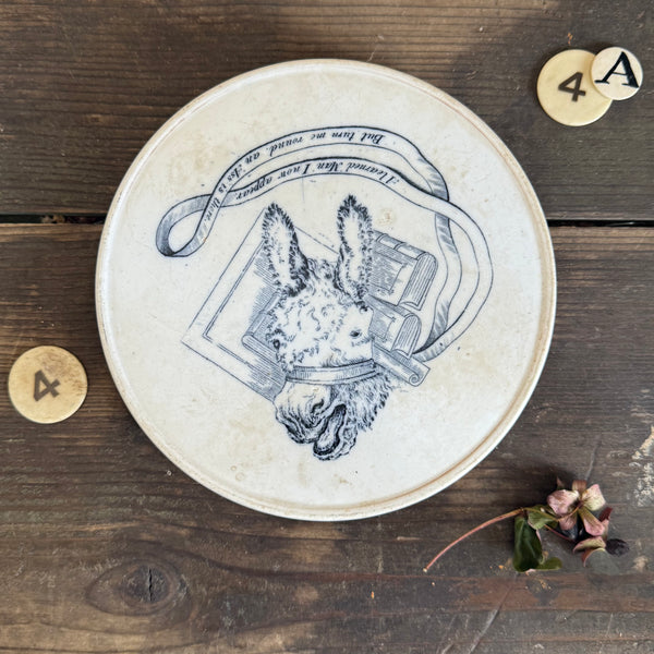 Edwardian Ceramic Transfer Trivet